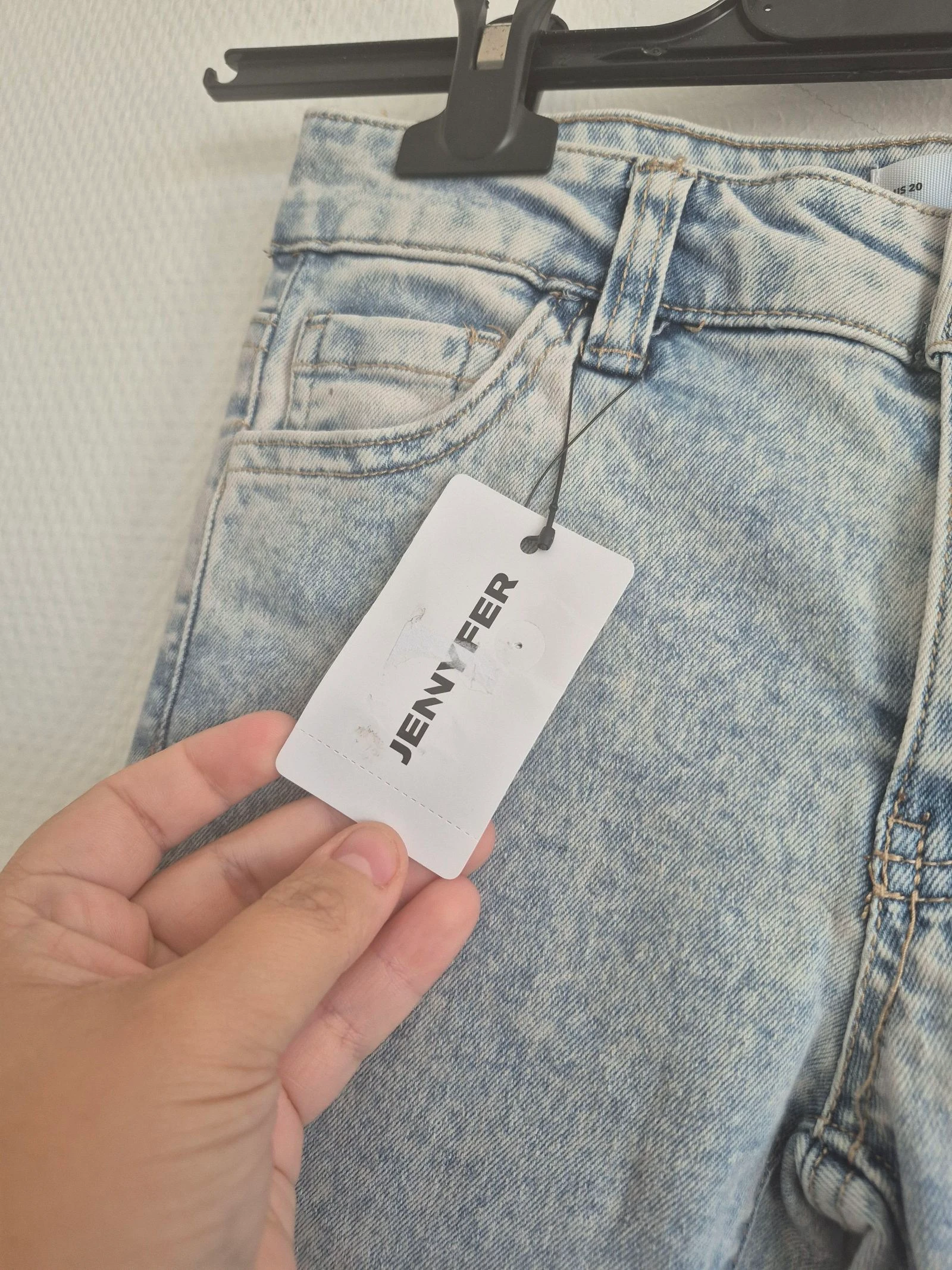 👖 Jennyfer Women's Jean – Size 30 – Light Blue – New with Tag – photo 5